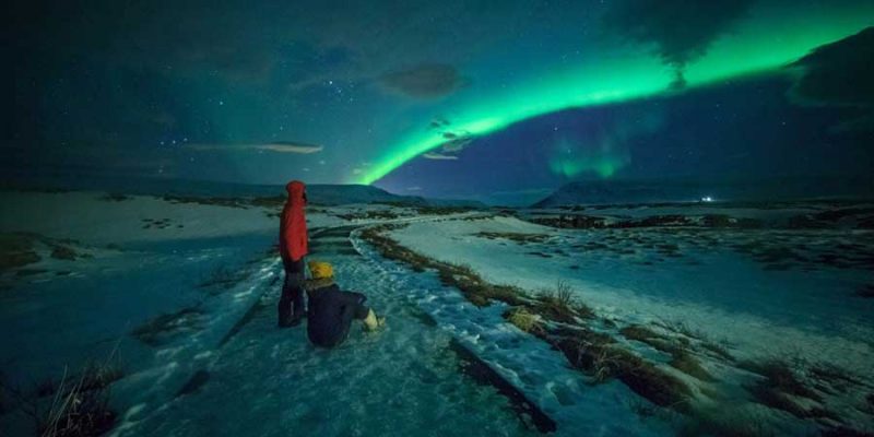 Ga op zoek naar het noorderlicht in IJsland