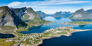 Lofoten-en-Vesteralen-eilanden-in-de-zomer-Noorwegen