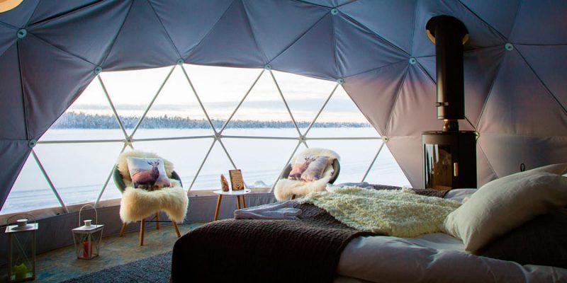 Aurora Dome - Harriniva - Op huwelijksreis met Nordic