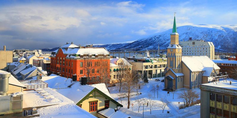 De stad Tromso verkennen