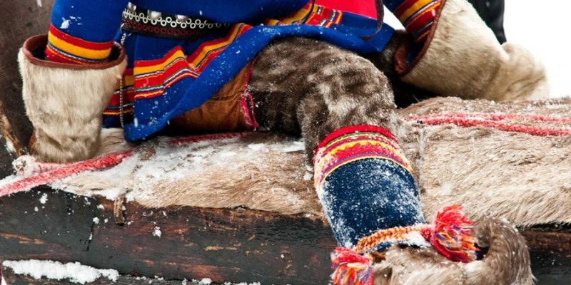 Sami-cultuur-in-Lapland-traditionele-kledij