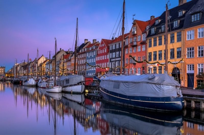 Havenstadje in Denemarkenmet Nordic