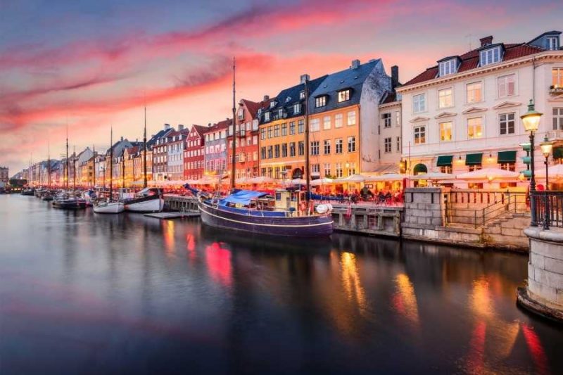 Kopenhagen haven reizen met Nordic naar Denemarken
