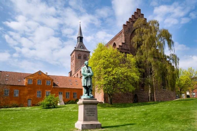 Standbeeld Hans Christian Andersen Nordic Denemarken