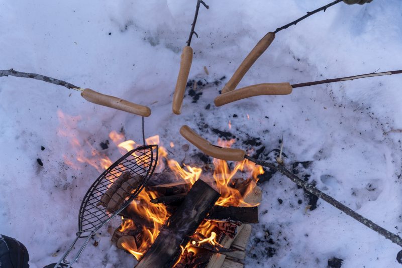 BBQ in Lapland - ©Henk Dujardin