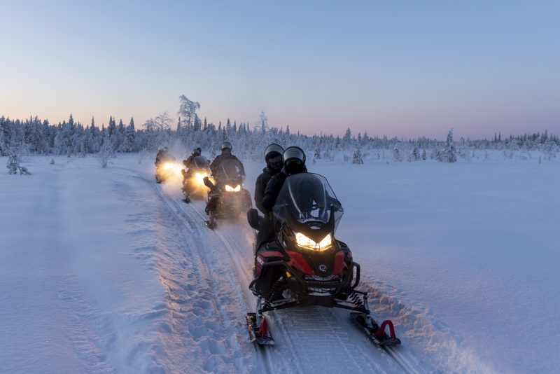 Sneeuwscooter in Lapland met Nordic - ©Henk Dujardin